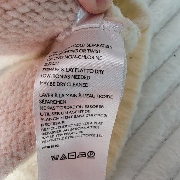 Anthropologie Elana Striped Tunic Sweater M Drop Shoulder Cozy Wool Blend Boho - Picture 10 of 11